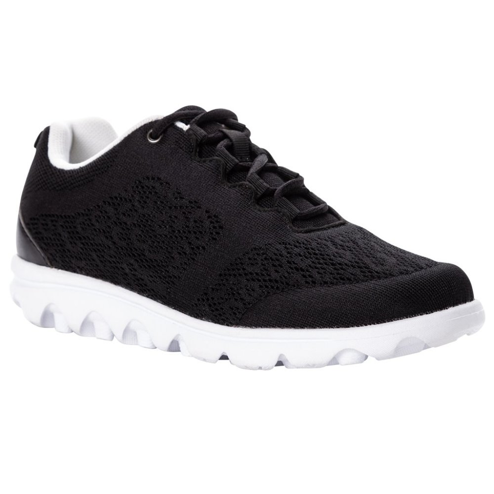 Propet TravelActiv Women's Casual Sneakers, Black